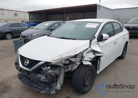 2017 Nissan Sentra S from USA, damaged, VIN 3N1AB7APXHY246402